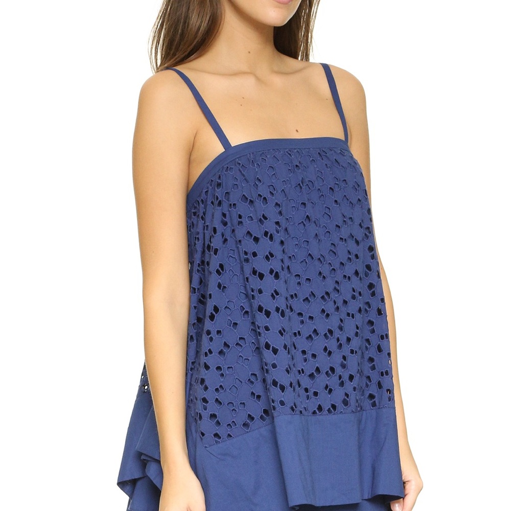 Susana Monaco Eyelet top
